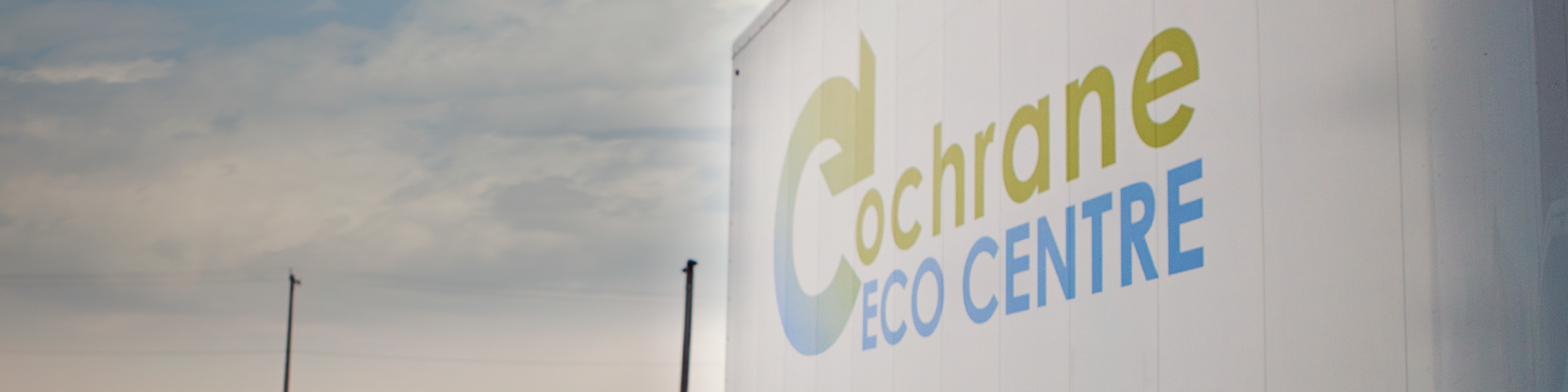 Side view of eco centre van
