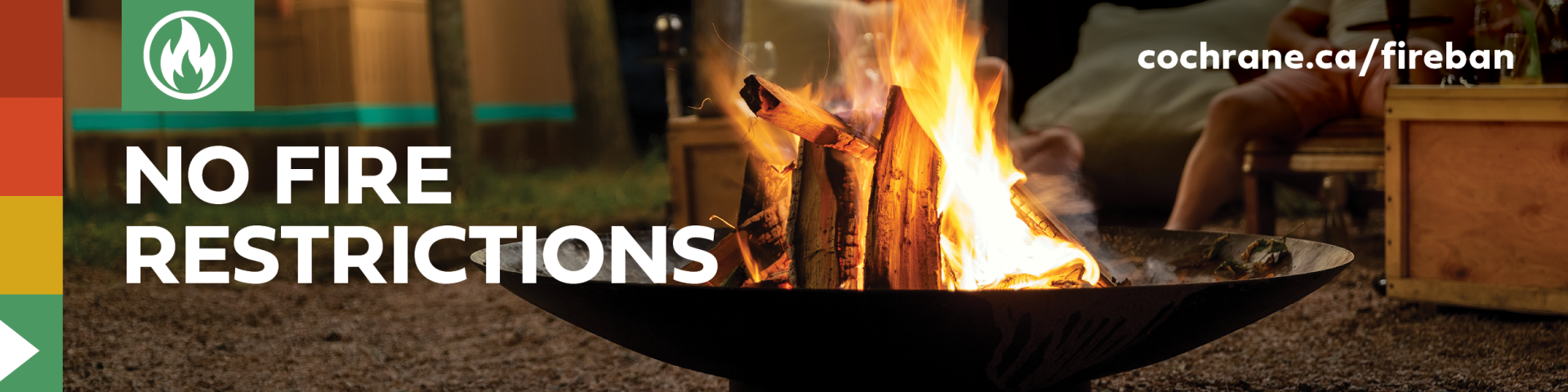 no fire restrictions - fire danger rating 